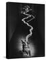 Electricity Emitted from Machine at MIT, Boston, MA-Alfred Eisenstaedt-Framed Stretched Canvas