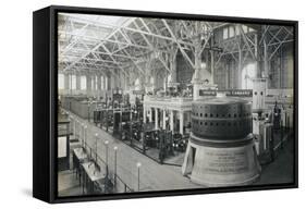 Electricity Exhibit at the St. Louis Exposition-null-Framed Stretched Canvas
