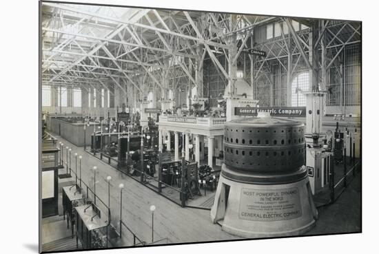Electricity Exhibit at the St. Louis Exposition-null-Mounted Photographic Print