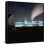 Electricity Generating Power Plant-Robert Brook-Framed Stretched Canvas