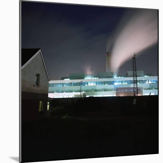 Electricity Generating Power Plant-Robert Brook-Mounted Photographic Print
