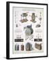 Electricity, illustrations of Natural Philosophy, published in 'Popular Diagrams'-John Emslie-Framed Giclee Print