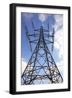 Electricity Pylon-Victor De Schwanberg-Framed Photographic Print