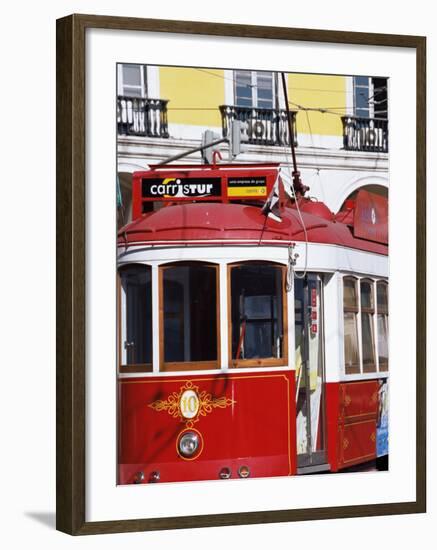 Electrico (Electric Tram), Lisbon, Portugal-Yadid Levy-Framed Photographic Print