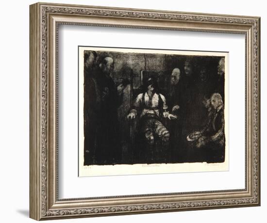 Electrocution, 1917-George Wesley Bellows-Framed Giclee Print