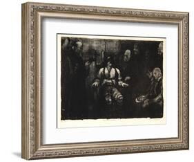 Electrocution, 1917-George Wesley Bellows-Framed Giclee Print