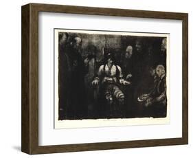 Electrocution, 1917-George Wesley Bellows-Framed Giclee Print