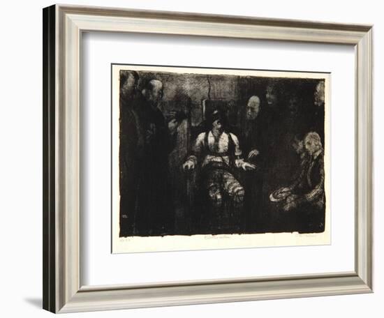 Electrocution, 1917-George Wesley Bellows-Framed Giclee Print