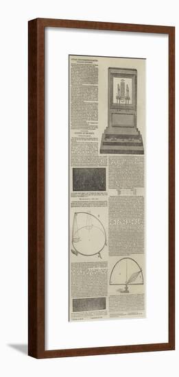 Electrographic Instruments and the Rotation of the Earth-null-Framed Giclee Print