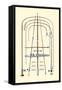 Electrolytic Catheter-Jules Porges-Framed Stretched Canvas