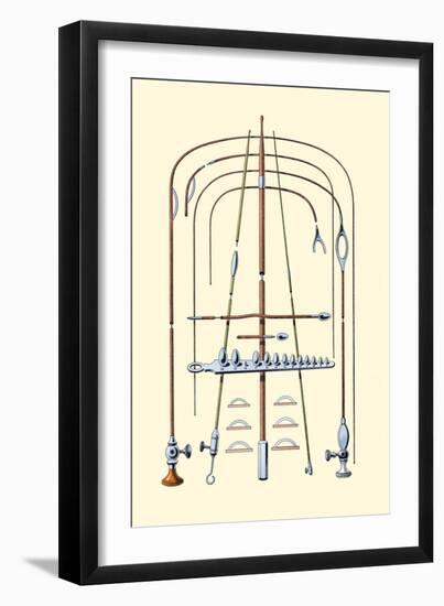 Electrolytic Catheter-Jules Porges-Framed Art Print