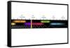 Electromagnetic Spectrum, Artwork-Equinox Graphics-Framed Stretched Canvas