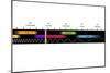 Electromagnetic Spectrum, Artwork-Equinox Graphics-Mounted Photographic Print