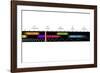 Electromagnetic Spectrum, Artwork-Equinox Graphics-Framed Photographic Print