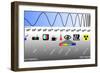 Electromagnetic Spectrum-Friedrich Saurer-Framed Photographic Print