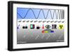 Electromagnetic Spectrum-Friedrich Saurer-Framed Photographic Print