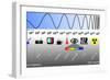 Electromagnetic Spectrum-Friedrich Saurer-Framed Photographic Print