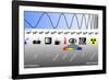 Electromagnetic Spectrum-Friedrich Saurer-Framed Photographic Print