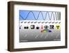 Electromagnetic Spectrum-Friedrich Saurer-Framed Photographic Print