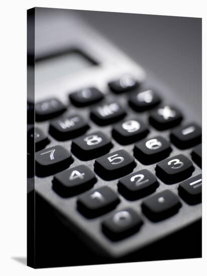 Electronic Calculator-Tek Image-Stretched Canvas