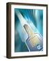 Electronic Data Security-PASIEKA-Framed Photographic Print