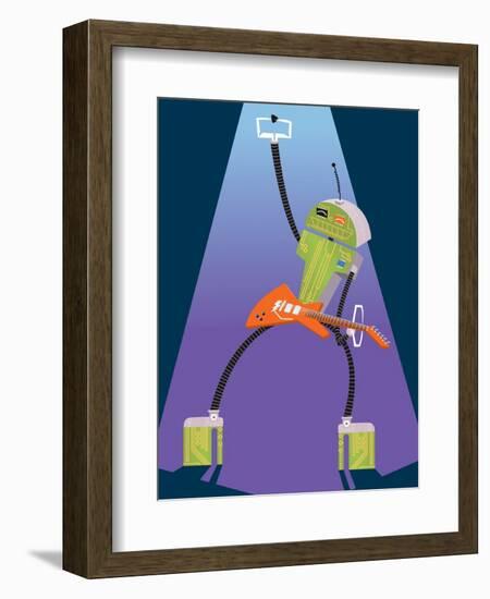 Electronic music-Harry Briggs-Framed Giclee Print