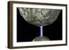 Electrostatic Discharge-Crown-Framed Photographic Print