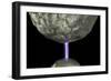 Electrostatic Discharge-Crown-Framed Photographic Print