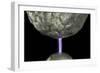 Electrostatic Discharge-Crown-Framed Photographic Print