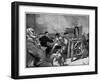 Electrotherapy at the Salpetriere: diagnosis by Dr Vigouroux in 1887-Daniel Urrabieta Vierge-Framed Giclee Print