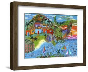 Elefan-Debra Denise Purcell-Framed Giclee Print