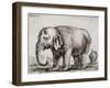 Elefant. 1641-Stefano Della Bella-Framed Giclee Print