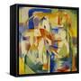 Elefant, Pferd, Rind, 1914-Franz Marc-Framed Stretched Canvas