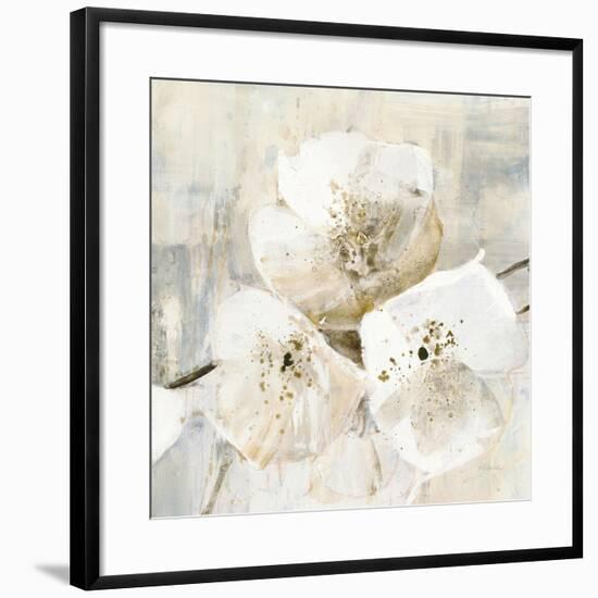 Elegance III Greige-Albena Hristova-Framed Art Print