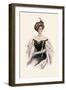 Elegance in Black-Harrison Fisher-Framed Art Print