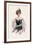 Elegance in Black-Harrison Fisher-Framed Art Print