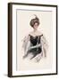 Elegance in Black-Harrison Fisher-Framed Art Print