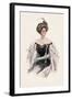 Elegance in Black-Harrison Fisher-Framed Art Print