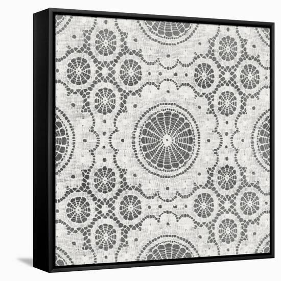 Elegance in Gray I-N. Harbick-Framed Stretched Canvas