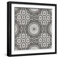 Elegance in Gray II-N. Harbick-Framed Art Print