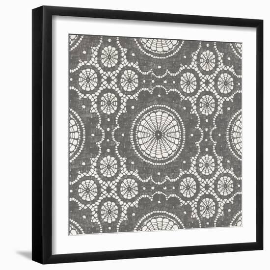 Elegance in Gray II-N. Harbick-Framed Art Print