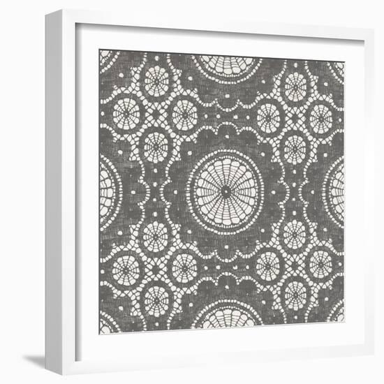 Elegance in Gray II-N. Harbick-Framed Art Print