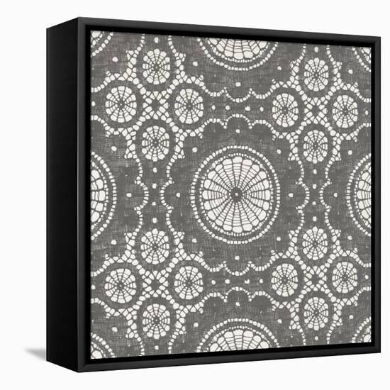 Elegance in Gray II-N. Harbick-Framed Stretched Canvas