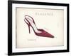 Elegance - Rouge Detail-Emily Adams-Framed Art Print