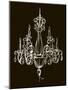 Elegant Chandelier I-Ethan Harper-Mounted Art Print