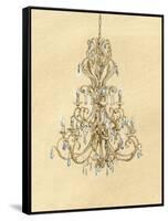 Elegant Chandelier I-Laurencon-Framed Stretched Canvas