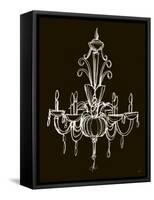 Elegant Chandelier II-Ethan Harper-Framed Stretched Canvas