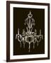 Elegant Chandelier II-Ethan Harper-Framed Art Print