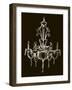 Elegant Chandelier II-Ethan Harper-Framed Art Print