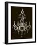 Elegant Chandelier II-Ethan Harper-Framed Art Print